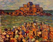 莫里斯 巴西 加斯特 : Chateaubriand's Tomb, St Malo